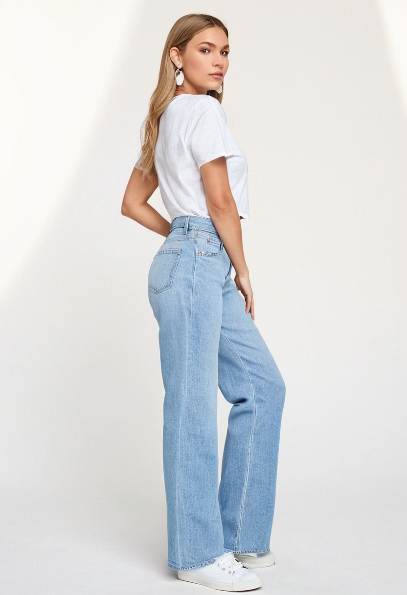Blue Denim Jeans for Women – Classic Everyday Fit