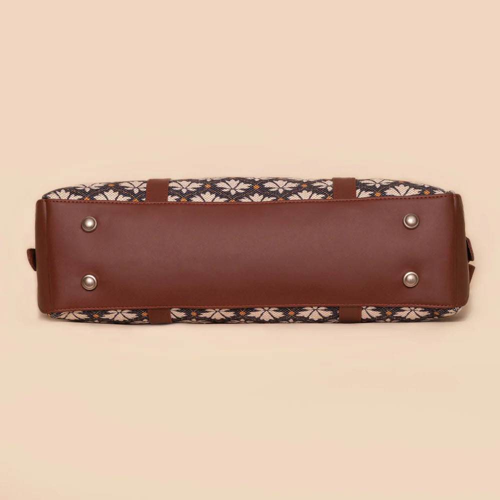 Stylish Abstract Pattern Women's Office Bag